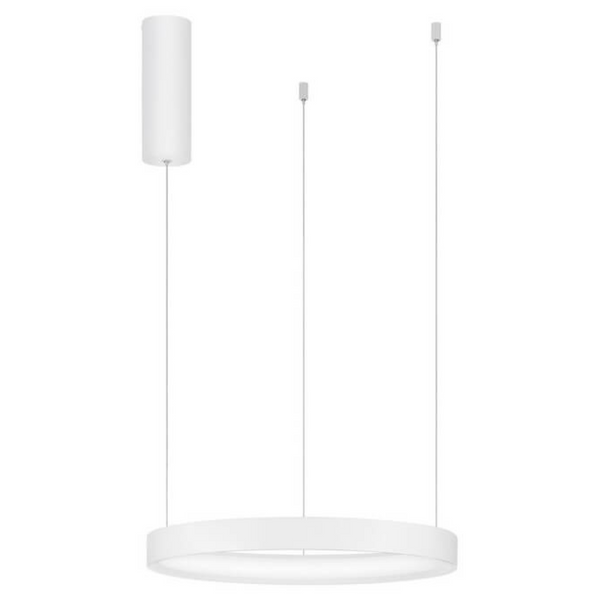 Lampa wisząca okrągła ZACAPU LE42795 pierścień LED 30W 3000K biały