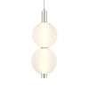 Kulista lampa wisząca Palmas QN-PALMAS-2MP-PN LED 20W 3000K biała