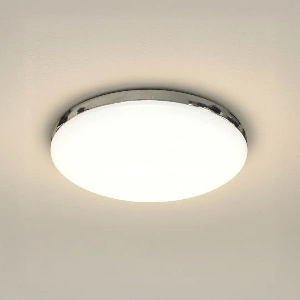 Łazienkowy plafon sufitowy Maya ML1658 LED 15W 4000K IP44 chrom