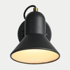 Industrialna LAMPA ścienna ASTAMA LP-1122/1W BK Light Prestige metalowa OPRAWA kinkiet regulowany czarny