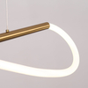 Wisząca lampa nad stół Meleca LP-2345/1P S GD CCT LED 24W 4000K złota