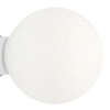 Kulisty kinkiet nowoczesny Ball 1076C_M Aldex biały do przedpokoju okrągły