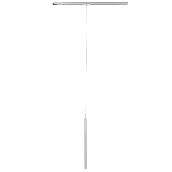 Jednofazowa lampa szynowa Tracer 10821 zwis sopel do salonu biały