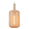 Tkaninowa lampa zwieszana Corina 03447/03/38 do salonu beżowa