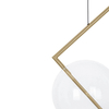Kulista lampa wisząca Echo MSE1501100166 Moosee LED 3W 3000K szklana złota