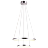 Lampa wisząca LUNE 32-64752 metalowa LED 40W 4000K pierścienie rings białe