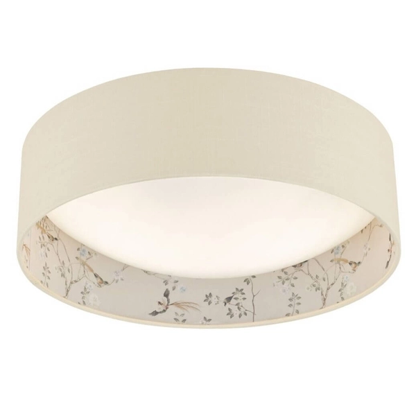 Lampa sufitowa Marble MAR5029-EH Dar Lighting owalna motyw roślin multikolor