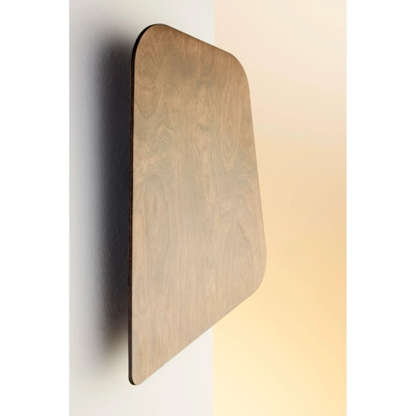 Lampa ścienna brązowa BUTTON LED 4W 3000K modernistyczna 41893