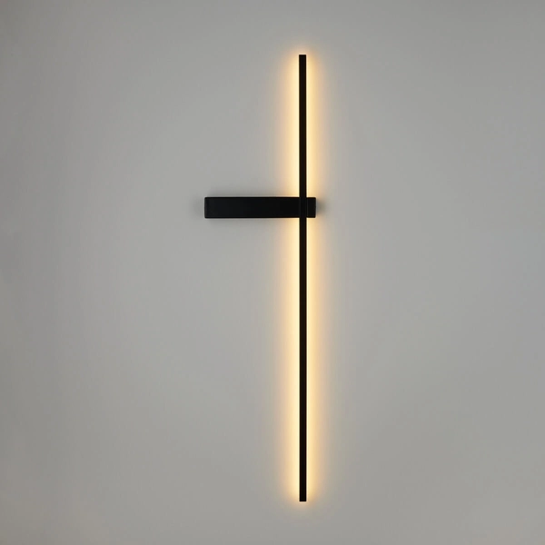 Ścienna lampa stick SOUL SP-MD1022M-BLACK LED 13W 3000K czarna