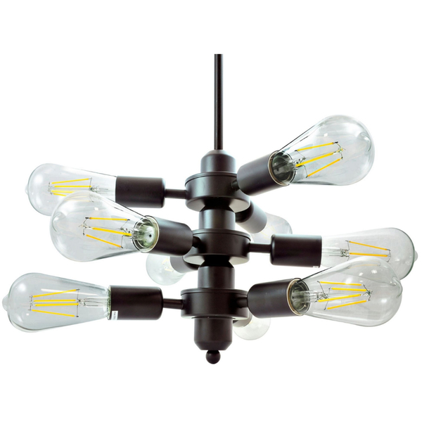 Wisząca lampa Orebro 312501 modernistyczna zwis czarna