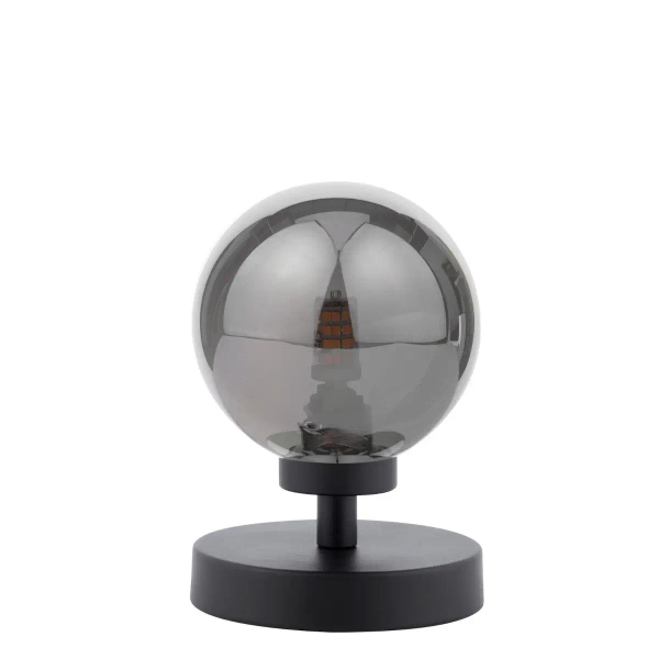 Loftowa lampa stołowa Esben ESB4122-01 przydymiona czarna