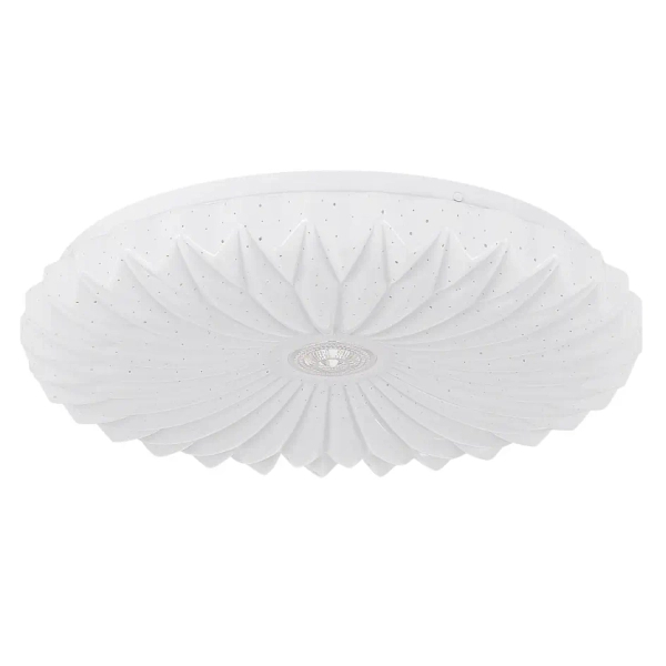 Sypialniany plafon Zivora LP-4890/1C-40 WH LED 23W 4000K biały