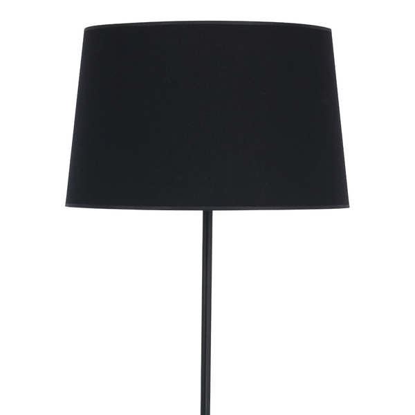 Lampa podłogowa do salonu Maja 2920 TK Lighting z abażurem czarna