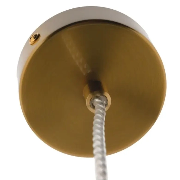 Wisząca kula lampa GLOBO GLOBO-HD80305-G4 szklana złota