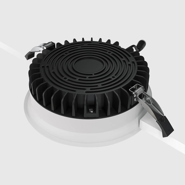 Podtynkowa lampa łazienkowa LED 18W 3000K IP44 biała OUTLET