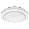 Nowoczesny plafon Gloria z pilotem LED 48W 3000-6000K IP44 chrom