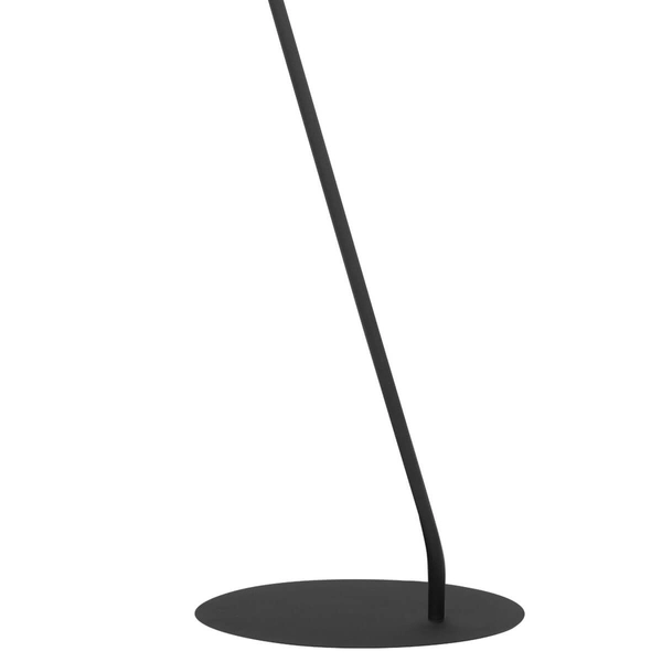Podłogowa lampa stojąca do gabinetu Soho 5037 metalowa czarna