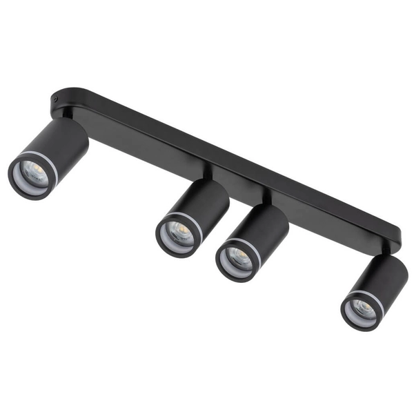 Sufitowa lampa do sypialni Jet 6916 sople z regulacją czarna