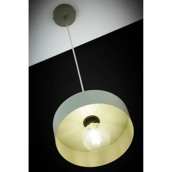 Wisząca lampa szałwiowa VITRUM metalowa 1xE27 do jadalni koło 41547