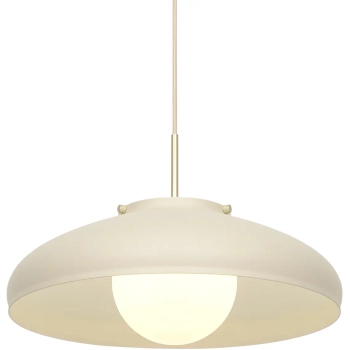 Lampa wisząca nad stół Latif 2520123009 owalny szkło opalowe beżowy