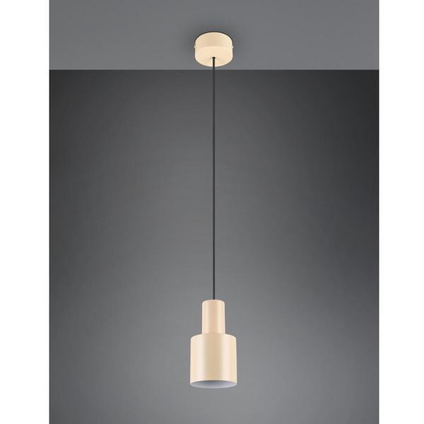 Regulowana lampa zwisająca ELIOR DL144319400 Trio zwis do jadalni beżowa