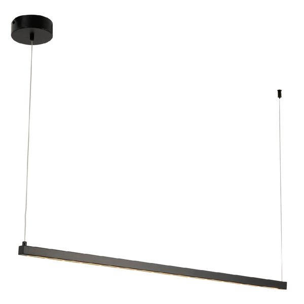 Zwisająca lampa BEAM ST-8960-L120 black Step Into Design LED 13W 3000K nad wyspę czarna