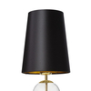 Nowoczesna lampa stołowa COCO 41092102 czarna lampka nocna czarna