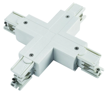 Łącznik krzyżowy szynoprzewodu X Connector 8116 Shilo 3-fazowy biały