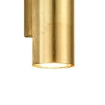 Kinkiet LAMPA ścienna CLEO 206400279 Trio loftowa OPRAWA metalowa tuba złota