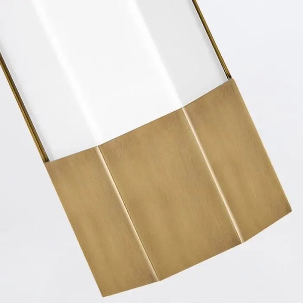 Podłużna ścienna lampa Facet QN-FACET-LED3-HB-BATH LED 22W 3000K IP44 mosiądz