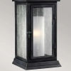 Zewnętrzna LAMPA elewacyjna Shepherd FE-SHEPHERD-2S Elstead FEISS ścienna OPRAWA ogrodowa klasyczna outdoor IP44 cynk przezroczysta