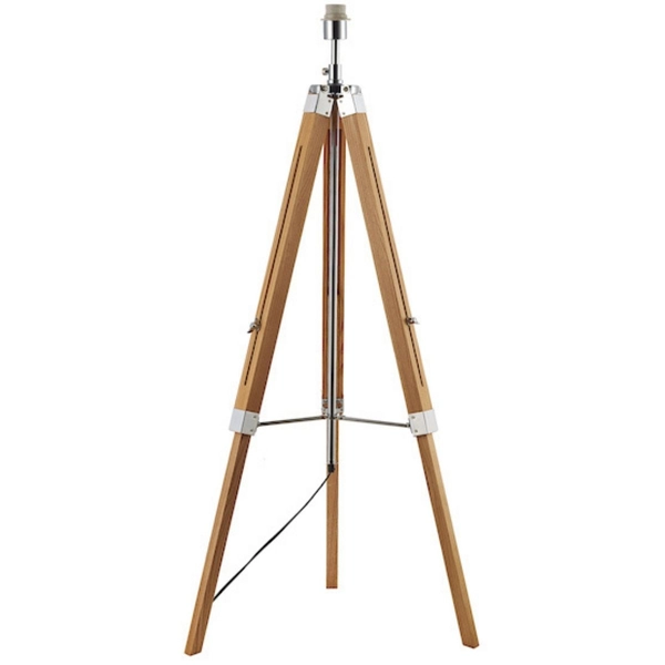 Lampa stojąca na trójnogu Easel EAS4943+BAM8655 Dar Lighting abażur biały
