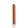 LAMPA wisząca COPPER ML984 Milagro metalowa OPRAWA zwis LED 5W 4000K tuba sopel miedziany