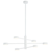 Loftowa LAMPA sufitowa ORBIT 7942 Nowodvorski regulowane pręty sticks molekuły do sypialni białe