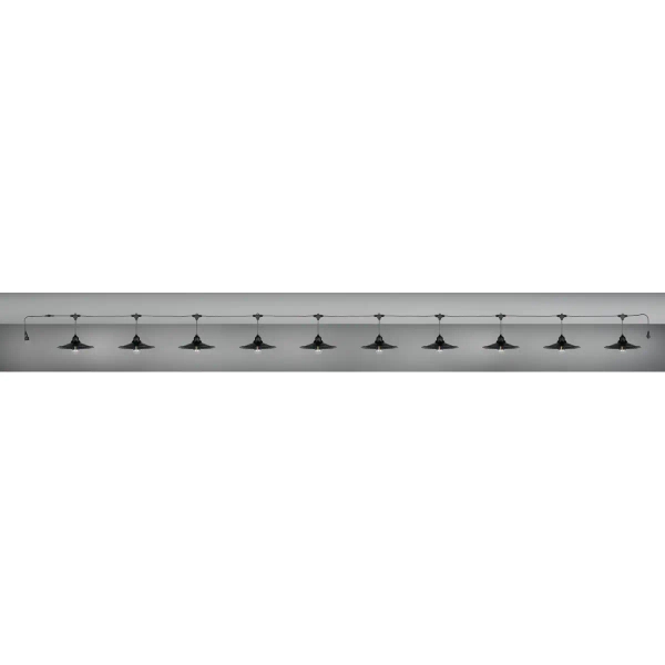 Ogrodowa girlanda zewnętrzna CHAIN R74771932 IP44 z żarówkami czarny