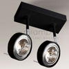 Plafon LAMPA sufitowa FUSSA 2219 Shilo metalowa OPRAWA reflektorowa SPOT regulowany jerry czarny