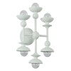 Świecznikowa lampa ścienna Cadence QN-CADENCE-6WB-WHT do salonu biały