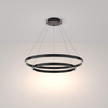 Lampa wisząca okrągła Rim MOD058PL-L74B4K LED 88W 4000K ringi czarne