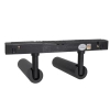 Podwójna szynowa lampa magnetyczna M0020D LED 10W 3000K tuby czarne