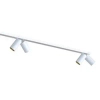 Sufitowa lampa kierunkowa Mono listwa do pokoju biała złota