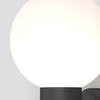 Zewnętrzna lampa ścienna Bold O598WL-01B Maytoni kula IP54 czarny