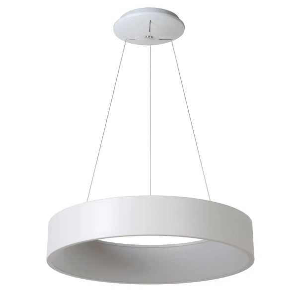 Wisząca lampa LED Talowe 46400/42/31 Lucide LED 39W 3000K ring biały