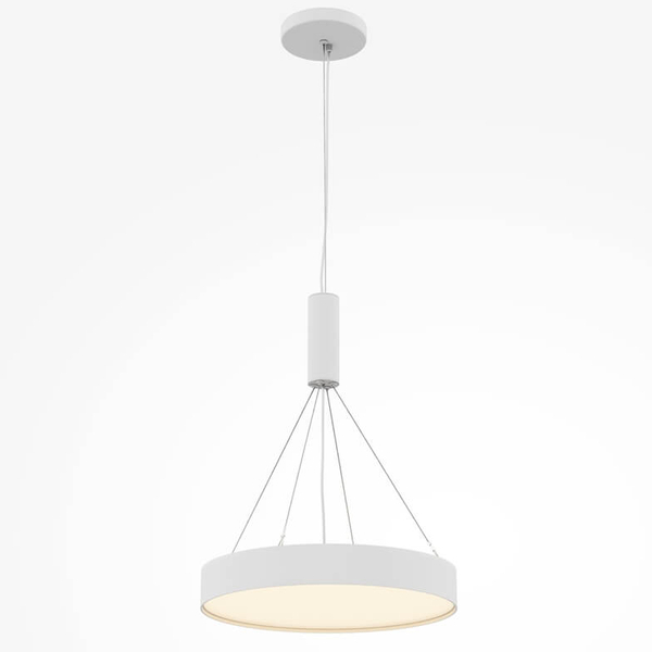Sypialniana lampa sufitowa Zon C032CL-45W3K-RD-W LED 45W 3000K biała