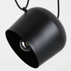 Wisząca lampa nad stół Spider ABR-SHIL-E27 Abruzzo regulowana czarna