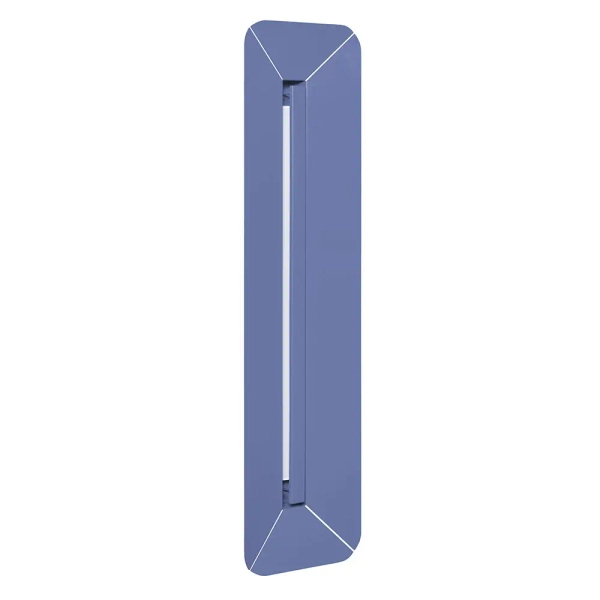 Naścienna lampa YOTTSU YWB690004 niebieska aluminium LED 17W 4000K belka do salonu