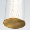 Łazienkowy kinkiet tuba Espada QN-ESPADA-1W-BG LED 18W 3000K IP44 złoty