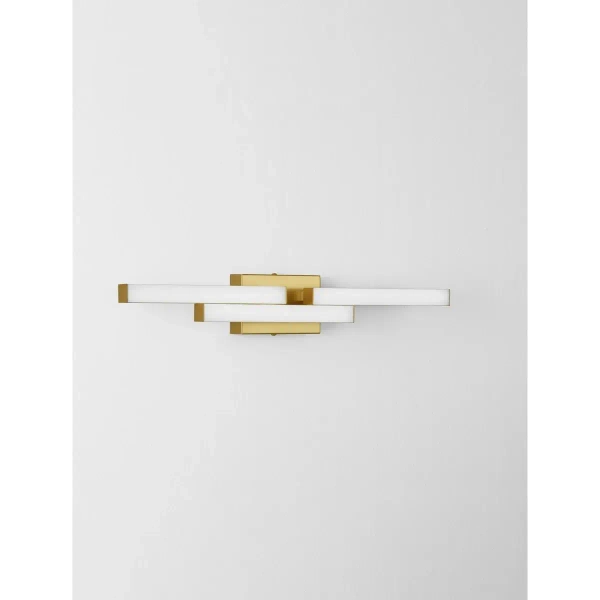 Kinkiet ścienny do łazienki MARVONA LE45681 LED 14W 4000K IP44 złota