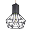 LAMPA wisząca PRISKA 54017-4H Globo belka OPRAWA skandynawska ZWIS liny brązowe czarne