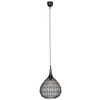 Lampa wisząca SORAYA 365440132 Trio drop zwisająca do sypialni czarny