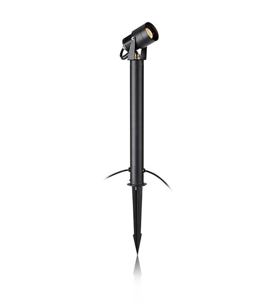 Zewnętrzna lampa ruchoma Garden LED 6W 3000K IP44 czarna